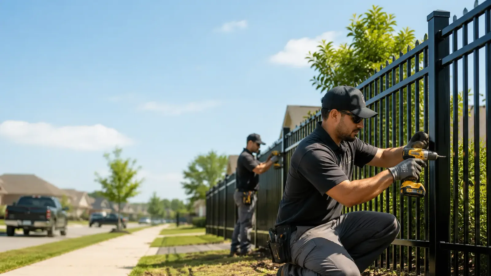 Metal Fence Installation in Saybrook, IL